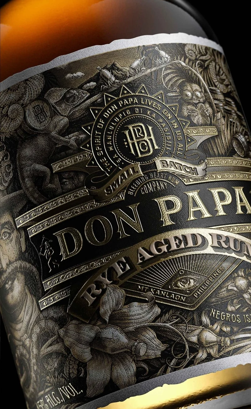 Don Papa Rum Rye American oak cask mit Dose Box limitierte Edition 0,7 45%vol.