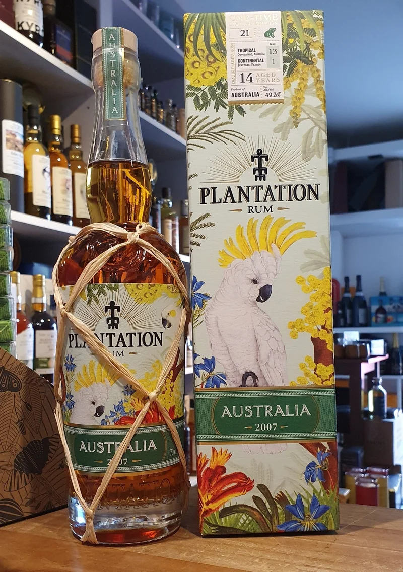 Plantation one time Australia 14y 2007 0,7l 49,3% vol. Planteray