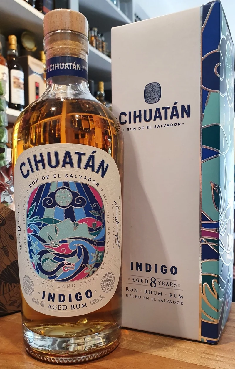 X Cihuatan Indigo 8y Rum el salvador 0,7l 40% vol. MIT Dose !