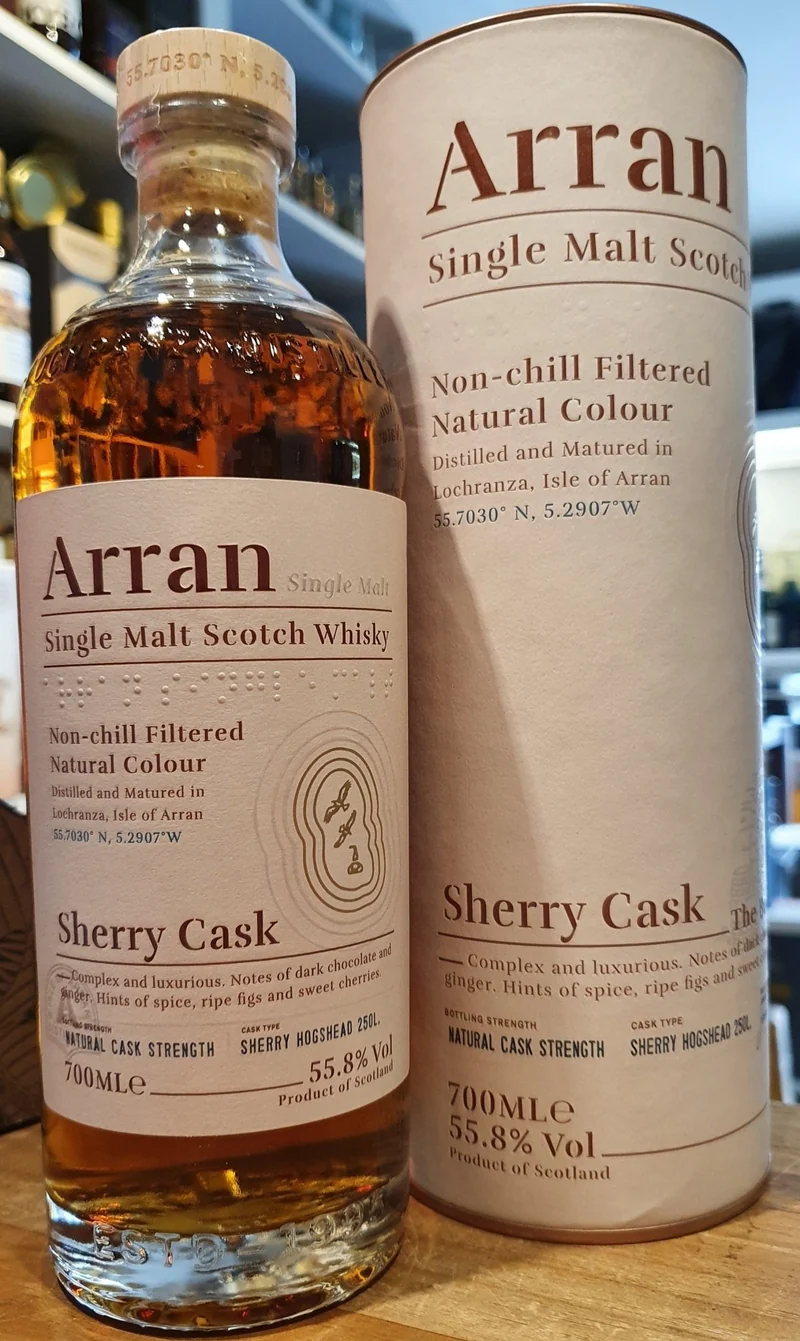 Arran Sherry Cask The Bodega 0,7l 55,8% vol. Whisky