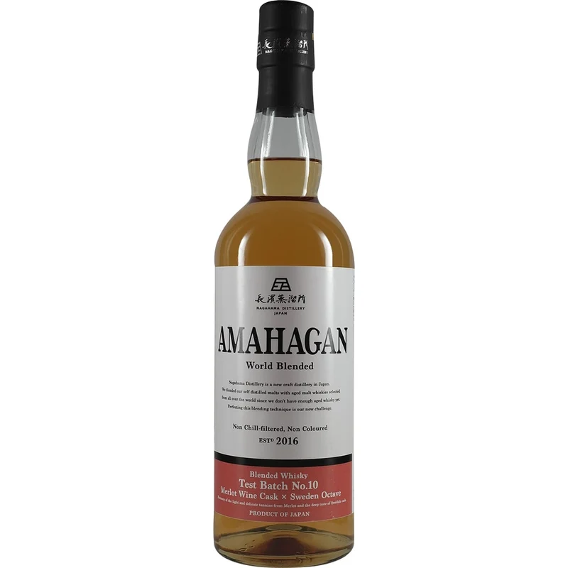 Amahagan World Blended Malt Test Batch NO.10