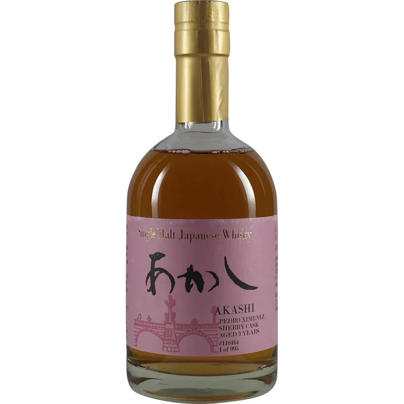 Akashi Single Malt White Oak Pedro Ximenez Sherry PX Cask 3 Jahre