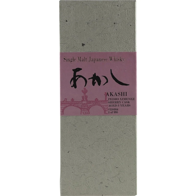 Akashi Single Malt White Oak Pedro Ximenez Sherry PX Cask 3 Jahre