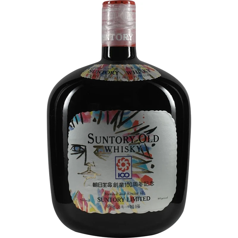 Suntory Old Whisky Bottle 100 Years Asahi Life