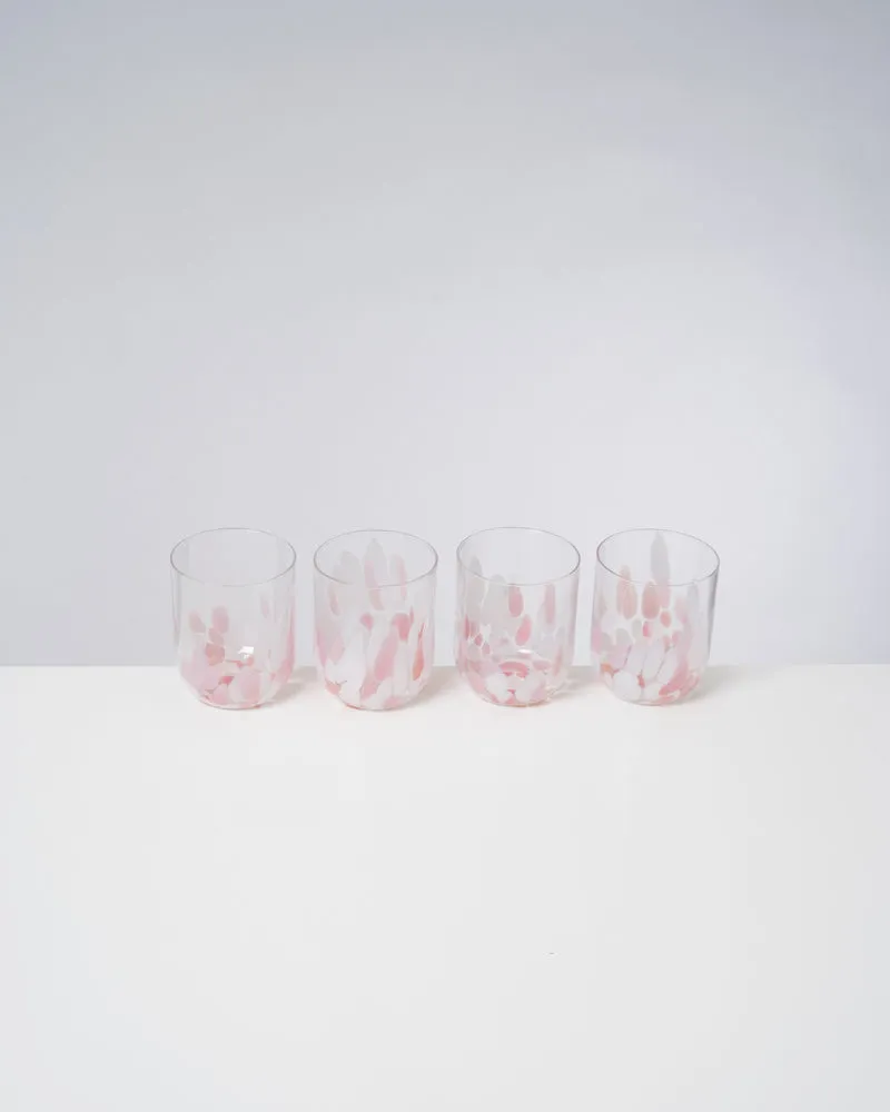 Alegria Glas groß rosé weiß 4er-Set