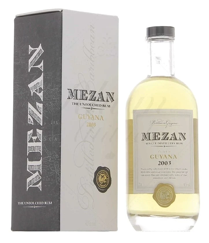 Mezan Guyana Diamond 2003 Single dist 0,7l 40 % vol. Rum