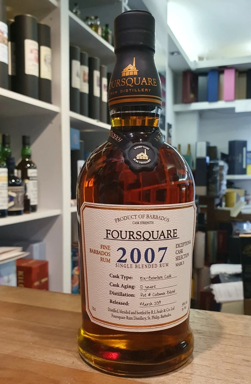 Foursquare 2007 Barbados #12 cask strength 59 % vol. 0,7l ecs Rum