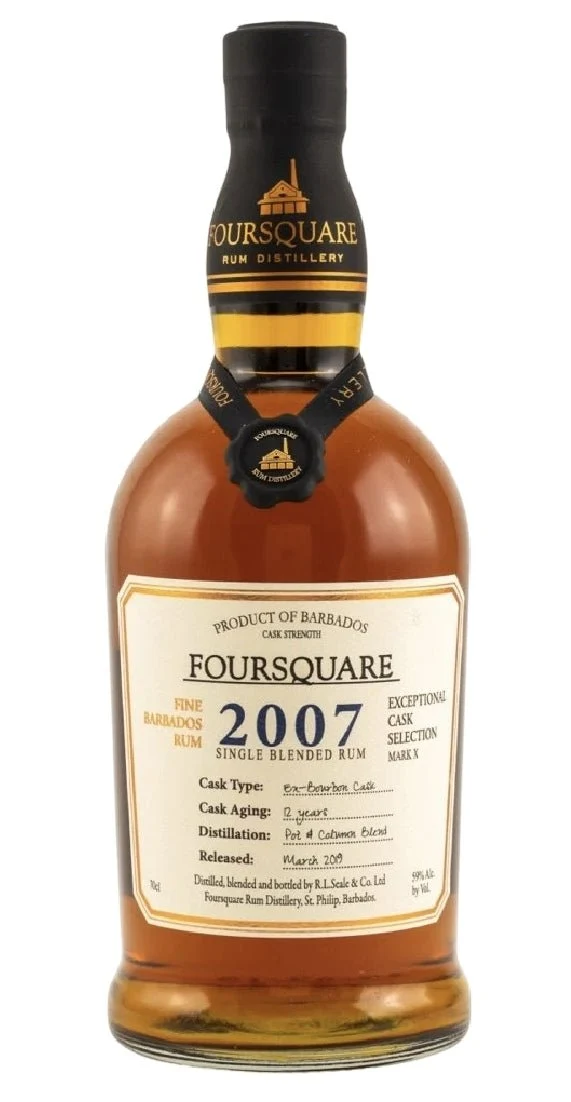 Foursquare 2007 Barbados #12 cask strength 59 % vol. 0,7l ecs Rum