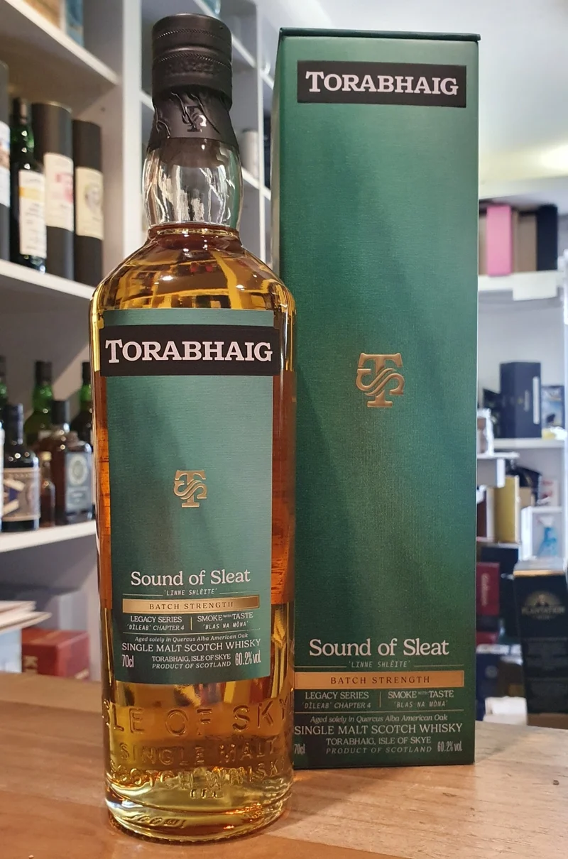 Torabhaig Batch Strength Sound of Sleat 2025 0,7l 60,2% vol. mit GP Whisky skye the legacy series single malt