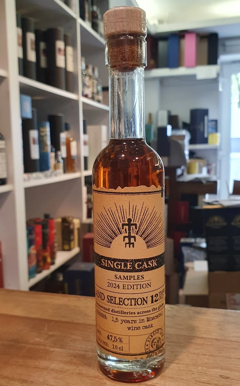 Planteray MINI Samples Land Selection 12 y 2024 Moscatel Cask 0,1l 47,5 % vol. single cask Rum Plantation