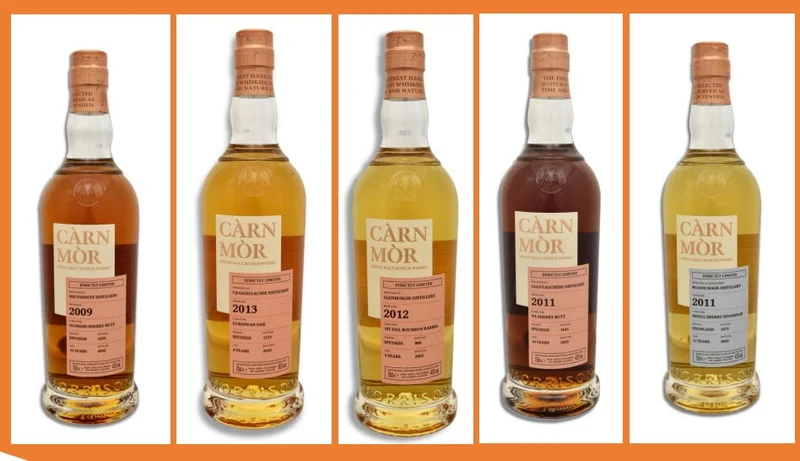 Miltonduff 2009 Oloroso Sherry Butt Carn Mor Speyside 47,5% vol. 0,7l Strictly Limited Whisky