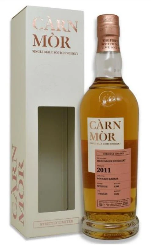 Miltonduff 2011 Carn Mor Speyside 10 y 47,5% vol. 0,7l Strictly Limited Whisky