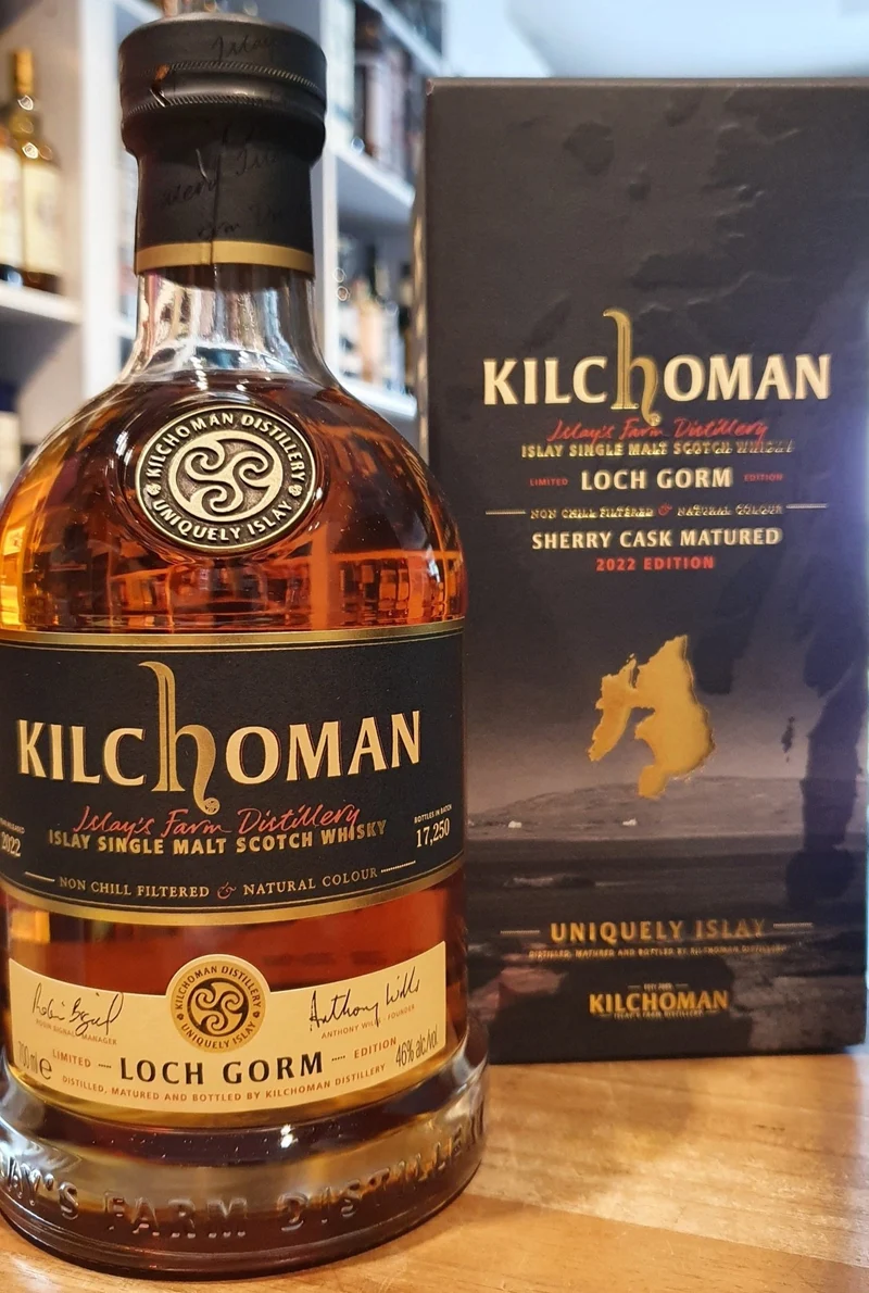 Kilchoman Loch Gorm 2022 sherry cask Islay single scotch whisky 0,7l 46 % vol.