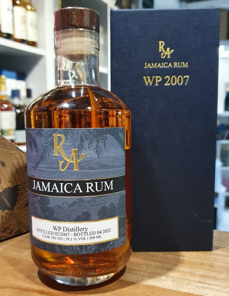 RA Jamaica "WP 2007" Worthy Park distillery 0,5l 59,1%vol. Rum Artesanal #193