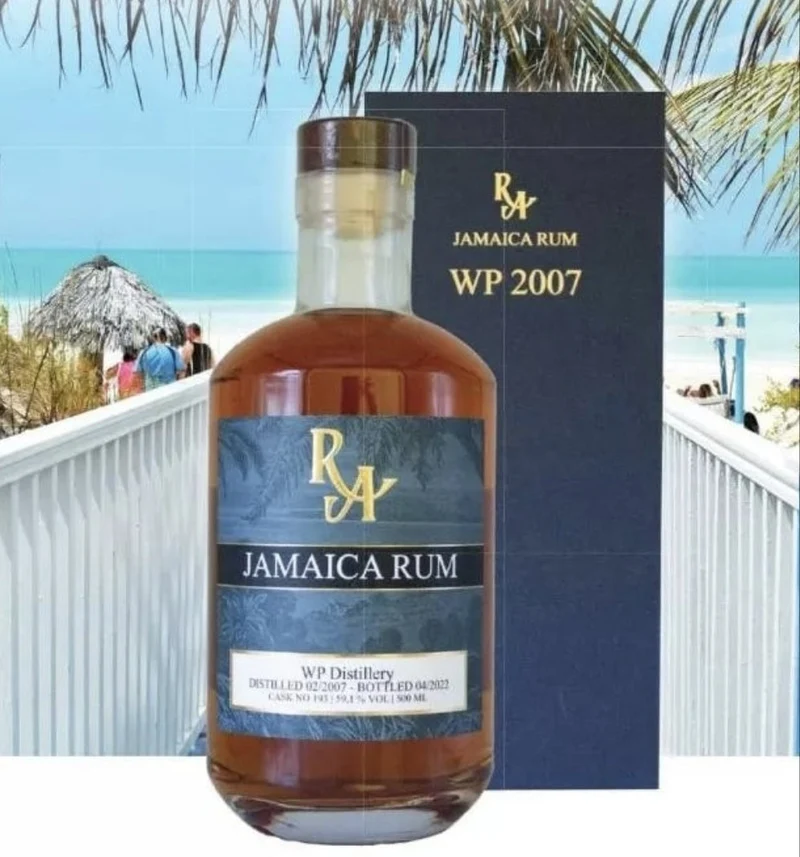 RA Jamaica "WP 2007" Worthy Park distillery 0,5l 59,1%vol. Rum Artesanal #193