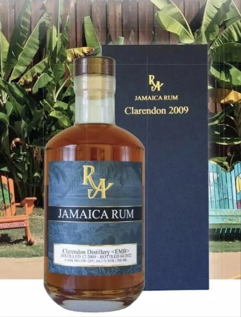 RA Jamaica "Clarendon 2009" EMB 0,5l 64,3% vol. Rum Artesanal