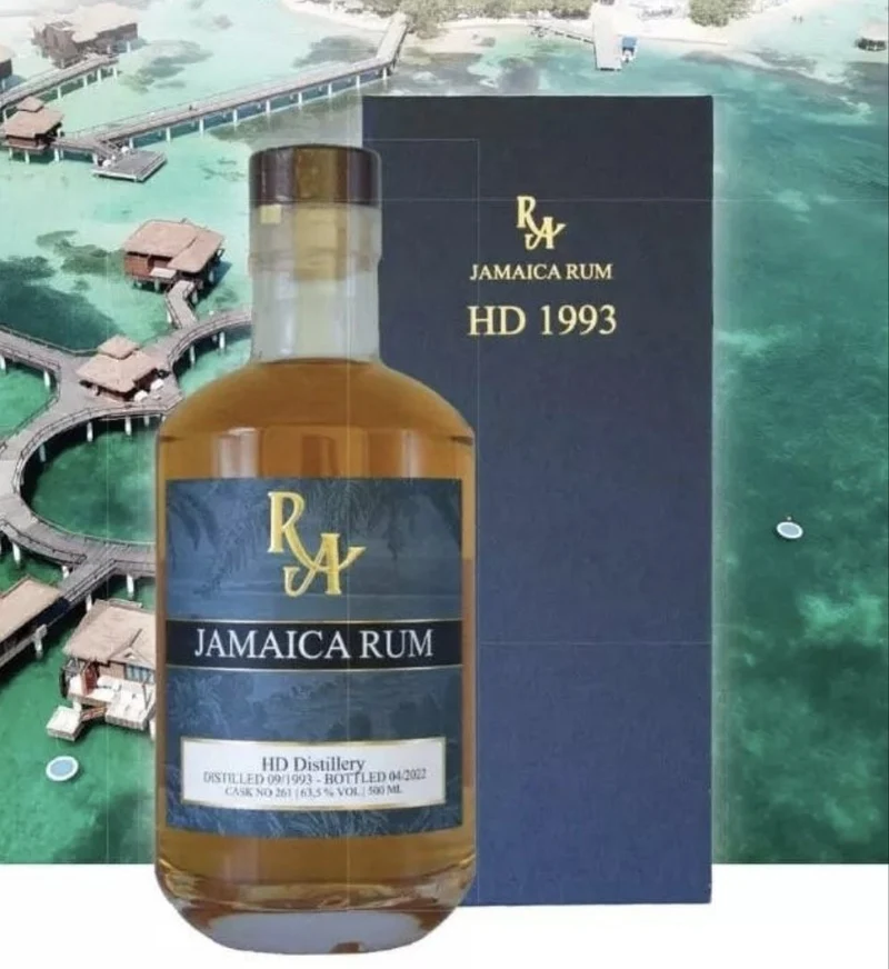 RA Jamaica "Clarendon 2009" EMB 0,5l 64,3% vol. Rum Artesanal
