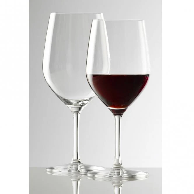 Rotweinglas Stölzle Lausitz mit Gravur deines Logos / Designs 450 ml