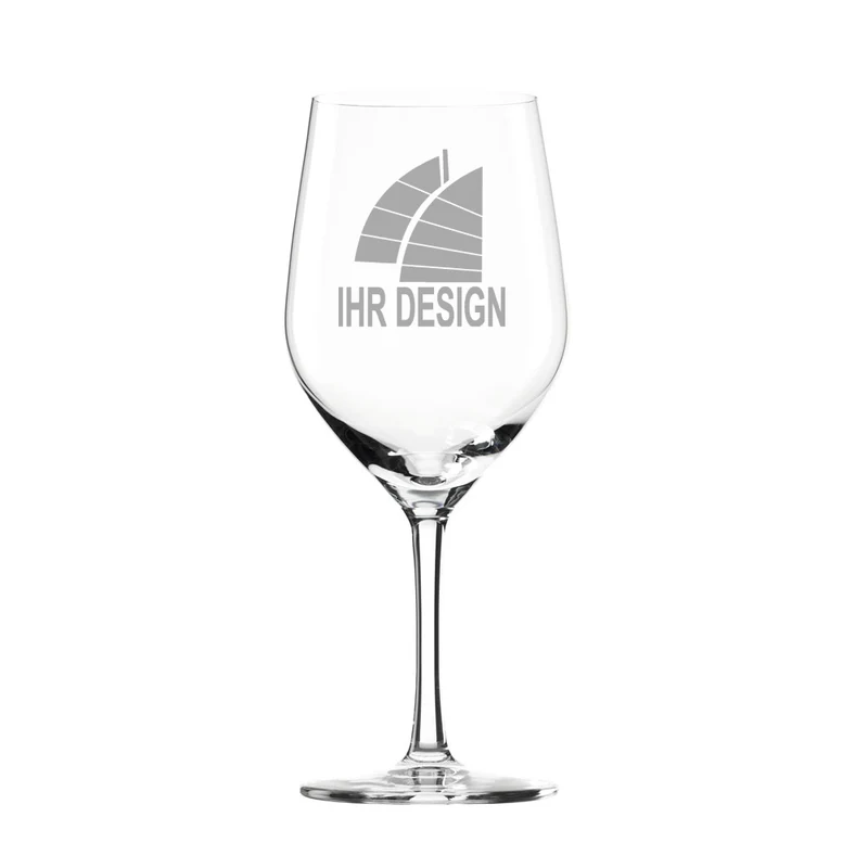 Weißweinglas Stölzle Lausitz mit Gravur deines Logos / Designs 375 ml