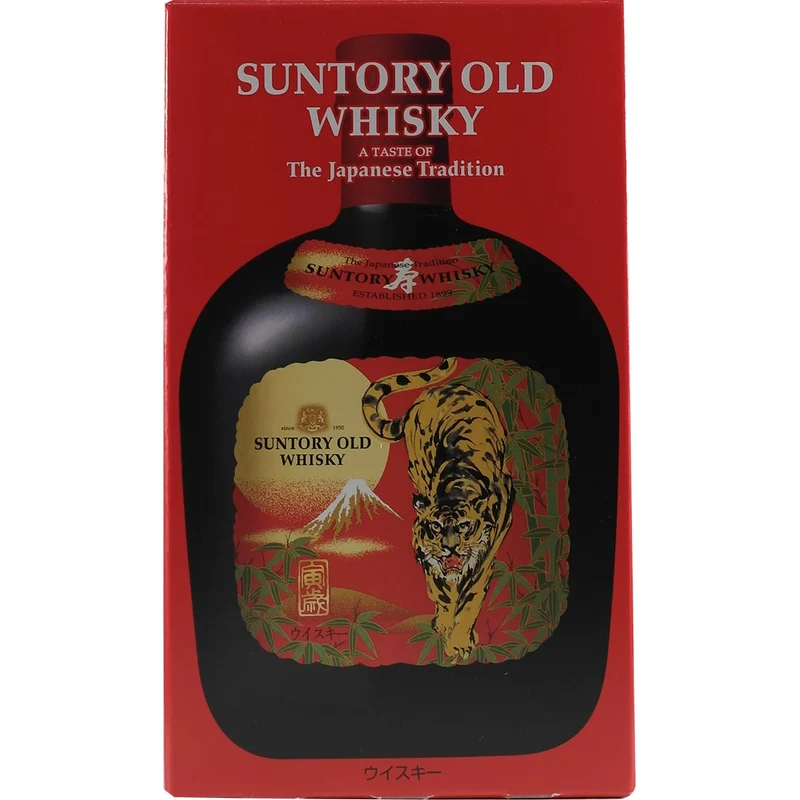 Suntory Old Whisky Zodiac Sternzeichen Flasche Tiger 2022