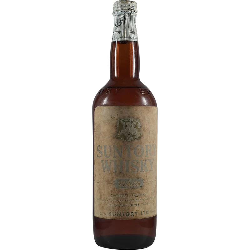 Suntory Whisky White 720ml 60er Jahre