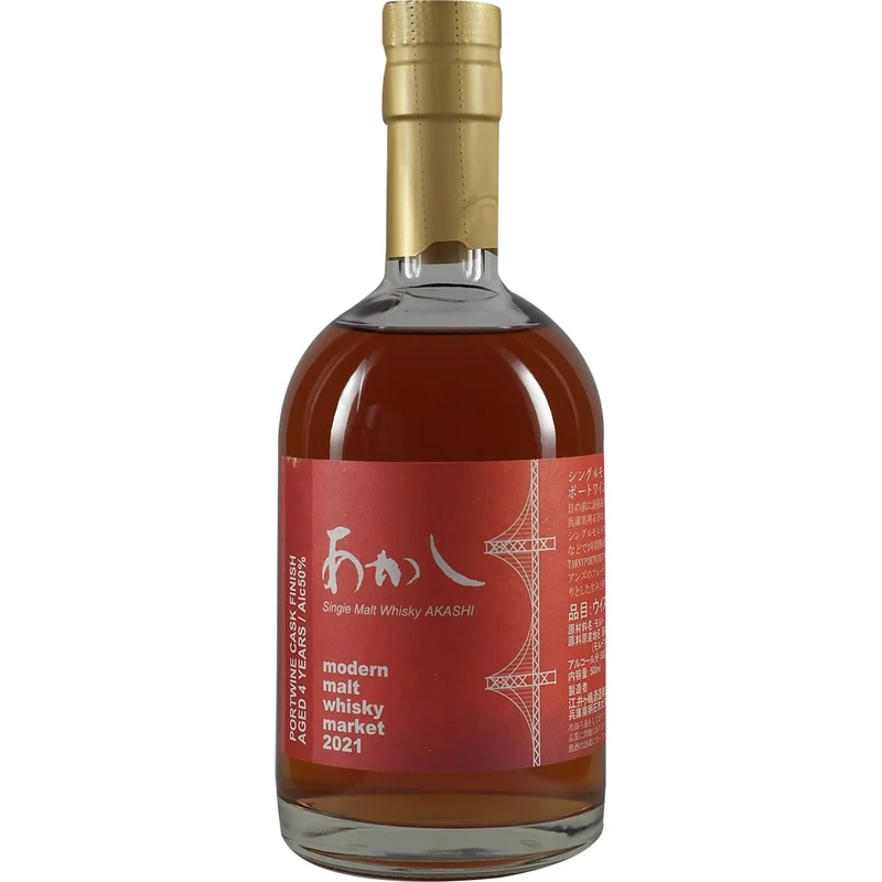 Akashi Single Cask White Oak Portwein Cask Modern Malt Whisky Market 2021