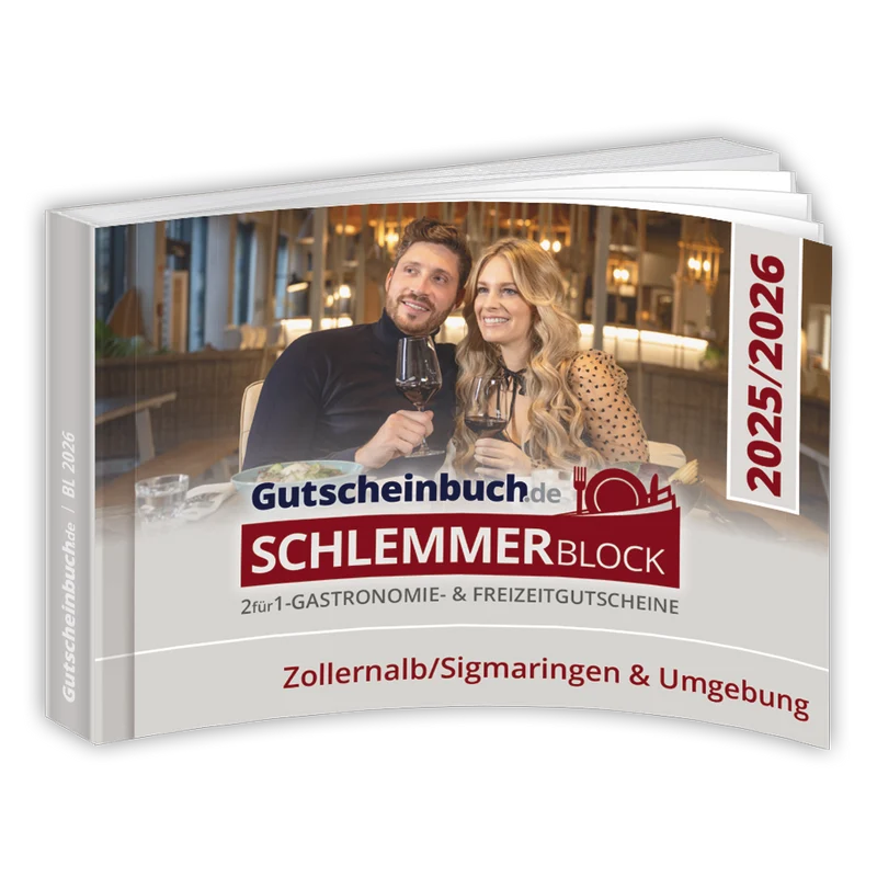 Gutscheinbuch Zollernalb/Sigmaringen & Umgebung 2025/2026