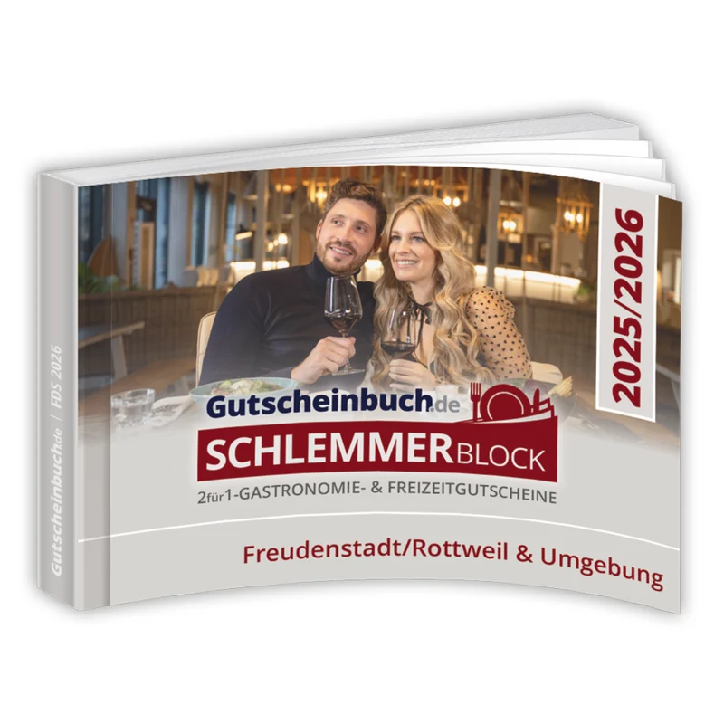Gutscheinbuch Kreis Freudenstadt und Rottweil 2025/2026