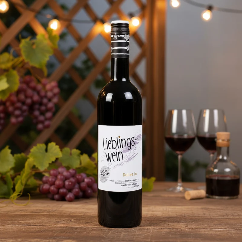 Lieblingswein Cuvée Rotwein Halbtrocken 0,75 l