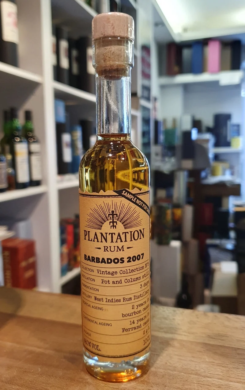 Plantation MINI Samples one time Barbados 2007 2023 Terraverra Nr.3 0,1l 48,7 % vol. Planteray