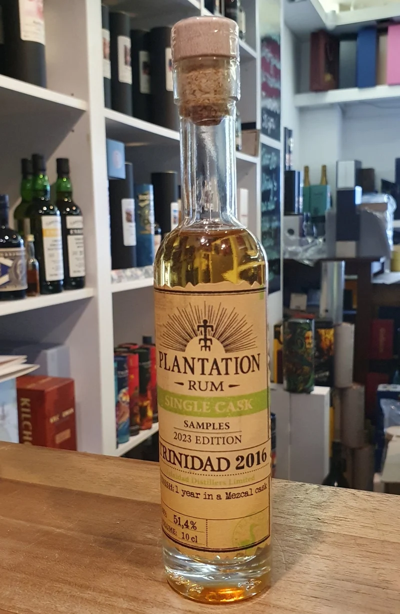 Plantation MINI Samples Trinidad TDL 2016 2023 mezcal koch Finish XO 0,1l 51,4 % vol. single cask Rum Planteray