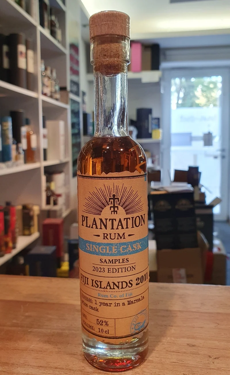 Plantation MINI Samples Fiji 2011 2023 Marsala Finish XO 0,1 l 52 % vol. single cask Rum Planteray