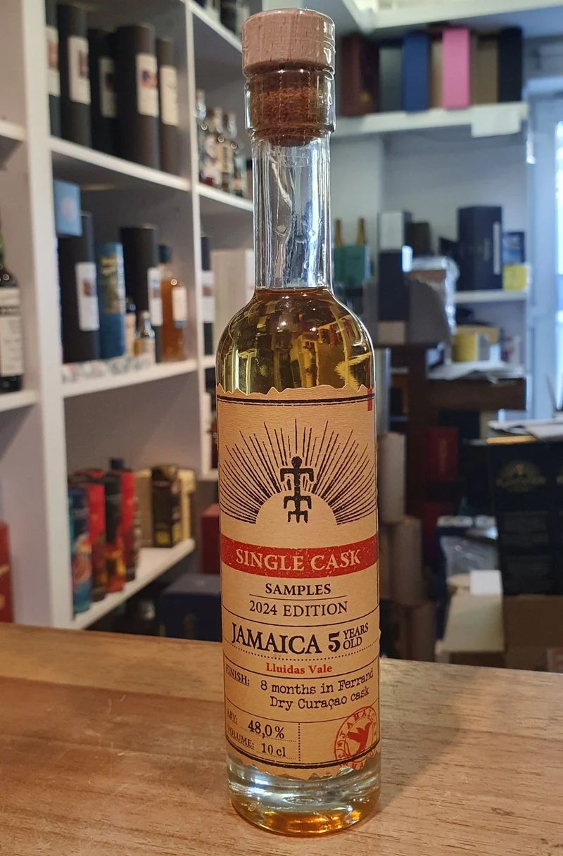 Planteray MINI Samples Jamaica 5 y 2024 Curacao Cask 0,1l 48 % vol. single cask Rum Plantation