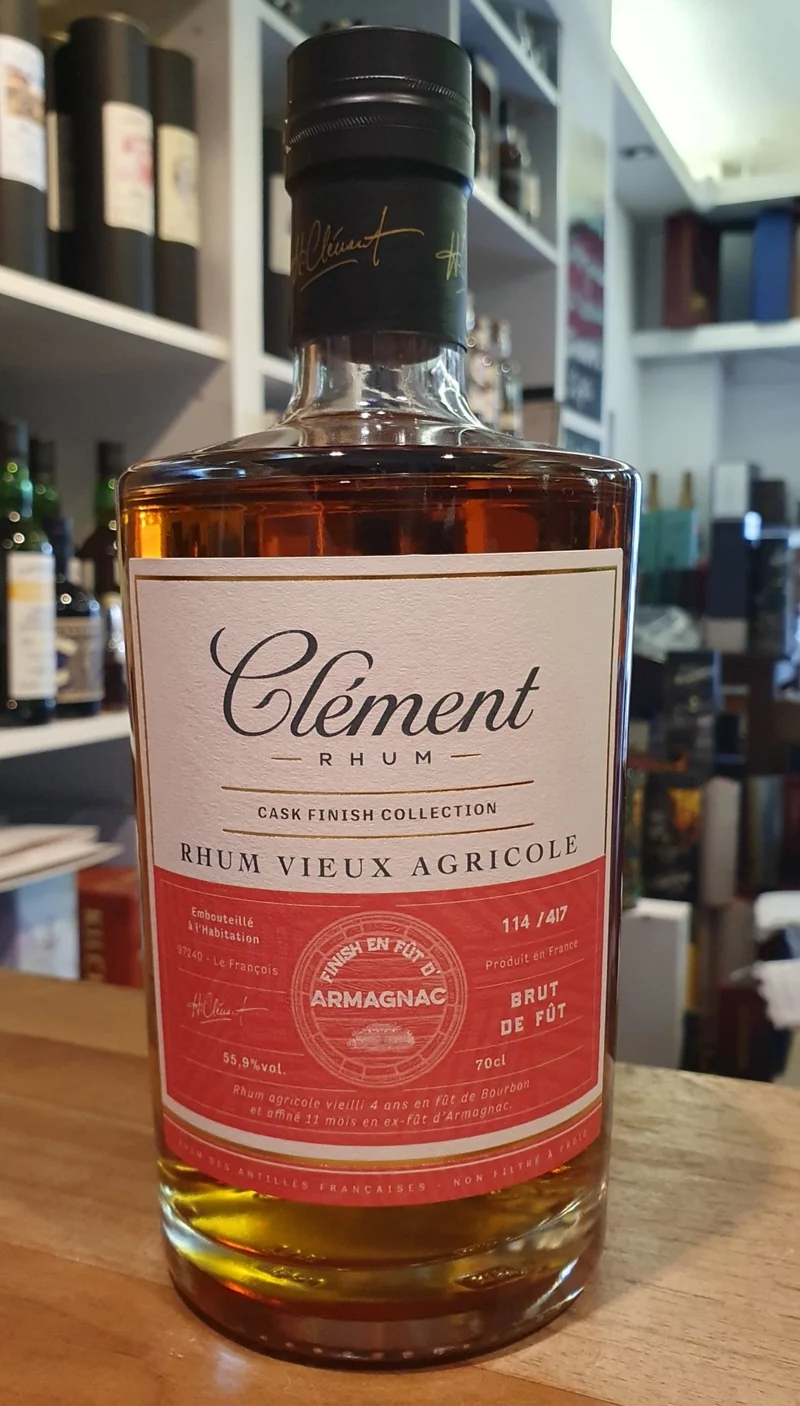 Clement Rhum 2018 Armagnac cask Finish 55,9 % vol. 0,7l Rum Martinique Rhum
