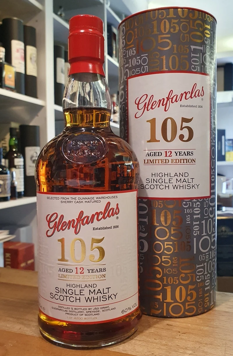 Glenfarclas 12 y 105 The Hourglass Edition whisky 0,7l 60% vol. single malt