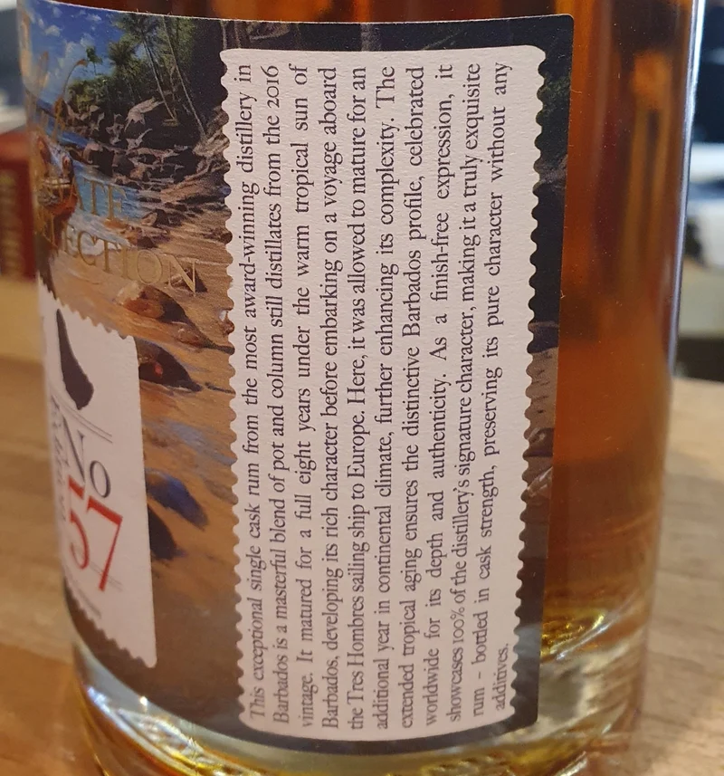 Rumclub Ed. 57 Foursquare Barbados Saint Philip parish 2016 64,2 % vol. 0,5l Single cask Rum club