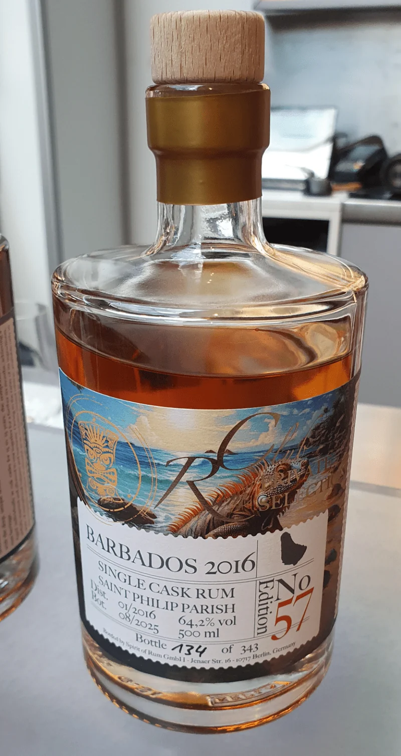 Rumclub Ed. 57 Foursquare Barbados Saint Philip parish 2016 64,2 % vol. 0,5l Single cask Rum club