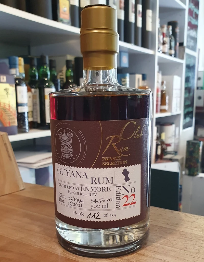 Rumclub ed. 22 Enmore 27y 1994 Guyana mark rev 0,5l 54.5% vol. rum