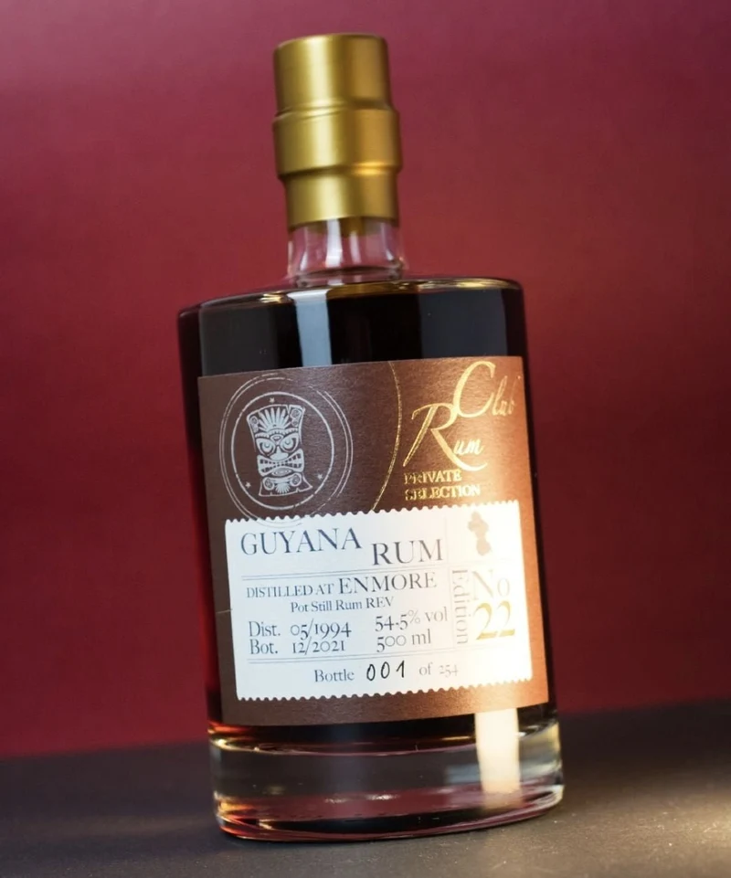 Rumclub ed. 22 Enmore 27y 1994 Guyana mark rev 0,5l 54.5% vol. rum