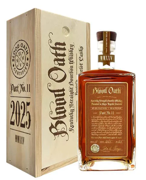 Blood Oath Pact No.11 2025 Tequila cask Kentucky Straight Bourbon Whiskey 0,75l 49,3% vol. limitiert