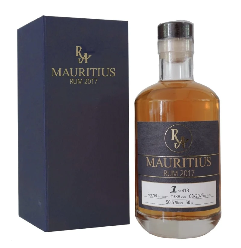 RA Mauritius 2017 2025 0,5l 56,5 % vol. single cask Rum #388 Artesanal