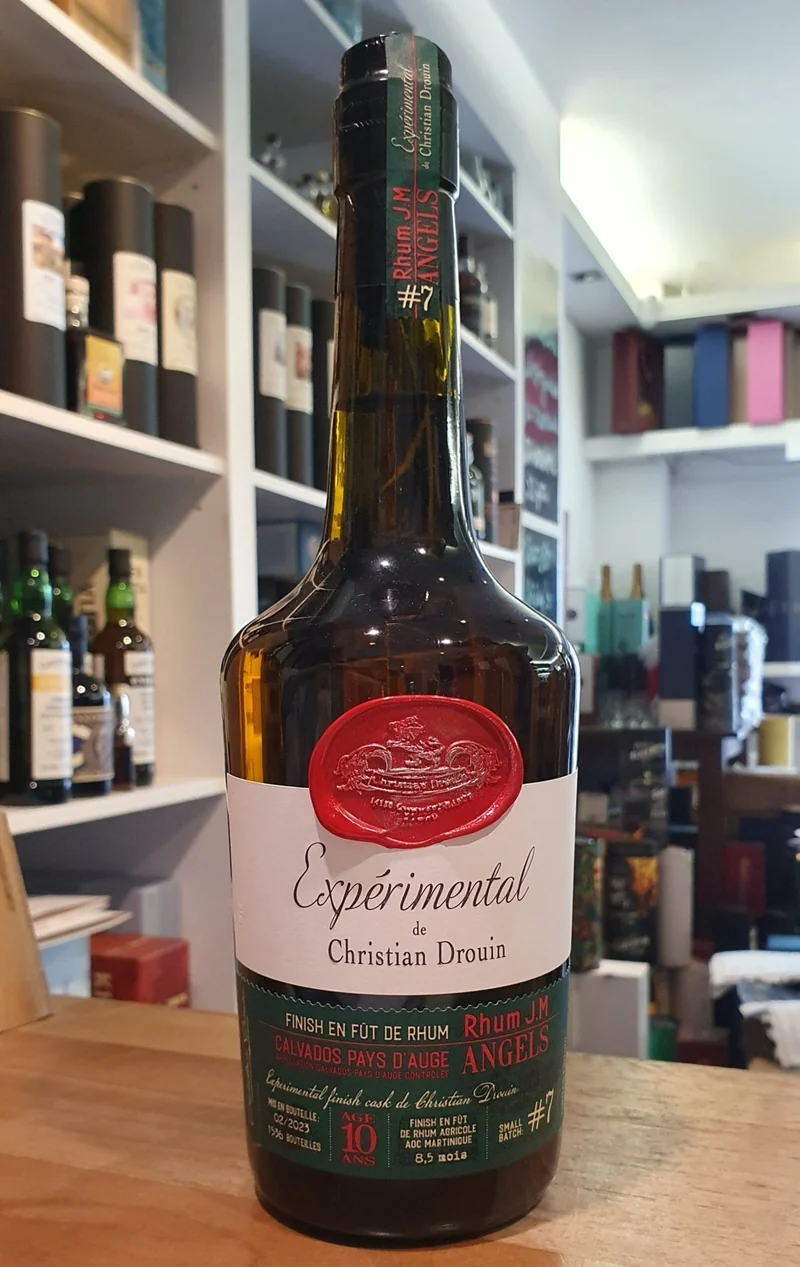 Christian Drouin 10y Rhum JM cask Angels Calvados Experimental 0,7l 46,5% vol.#7