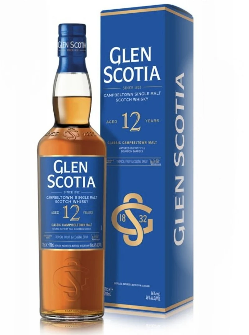 X Glen scotia 12 y unpeated 0,7l 46 %vol. WhiskyTropical Fruit & Coastal Spray