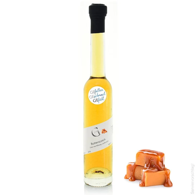 Butterscotch Likör mit Whisky