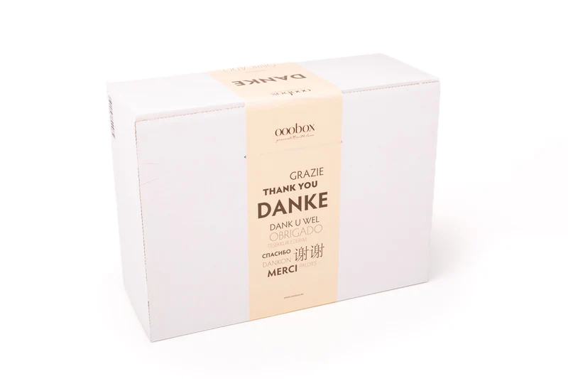 Geschenkverpackung: Vielen Dank