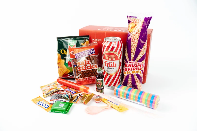 Karnevals Geschenkbox „Kölle Alaaf!“ mit Kölsch, Kamelle & Konfetti