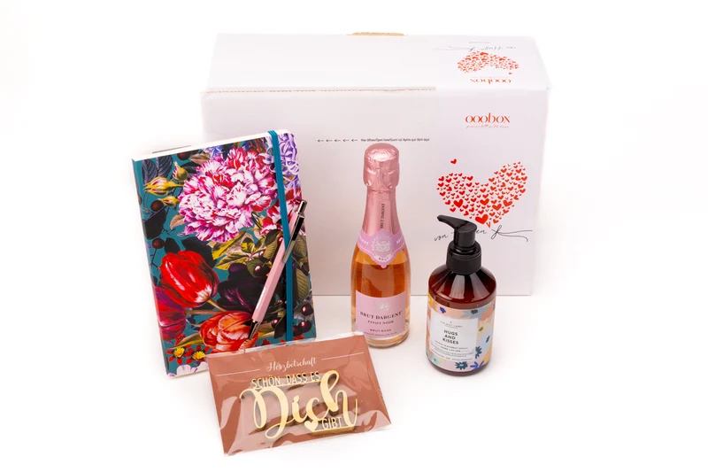 Premium Geschenkbox für Frauen – Schön, dass es Dich gibt