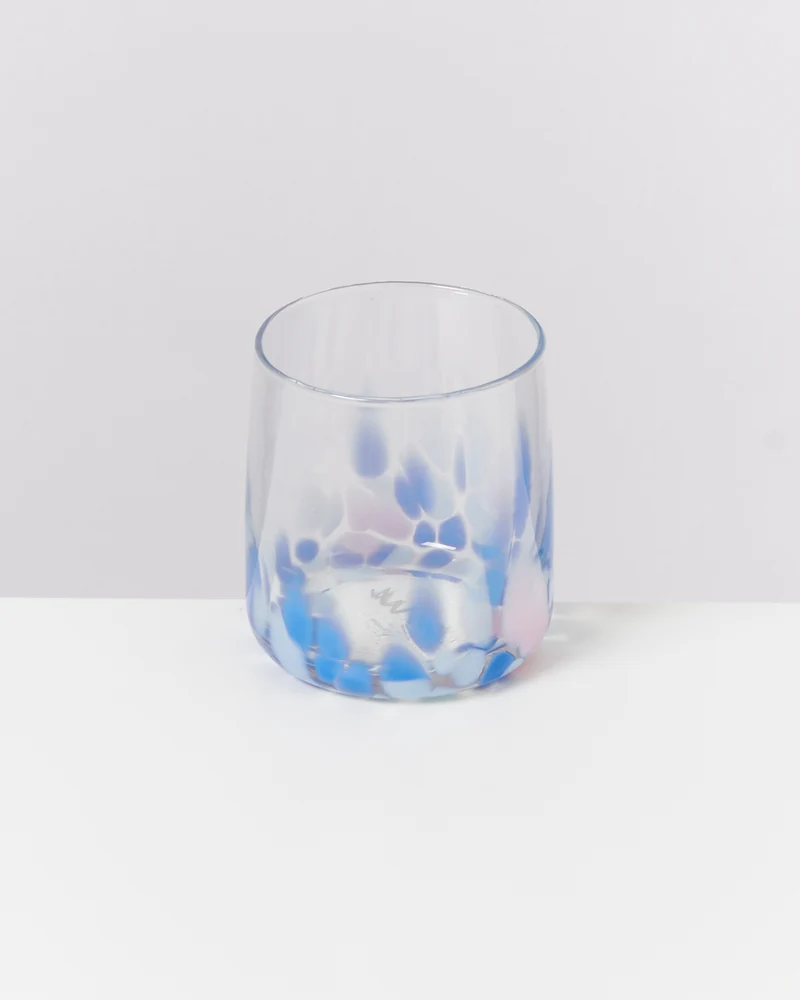 Alegria Glas klein blau rosé 6er-Set