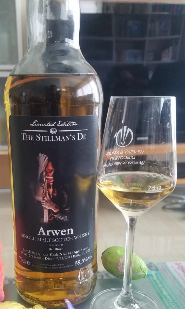 Benriach single cask 2013 Arwen 8y The Stillmans 0,7l 55,3% vol.#144 Whisky
