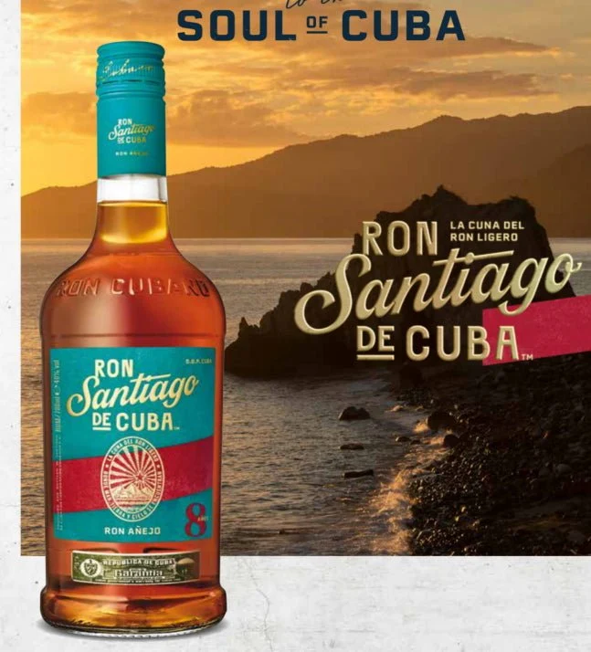 X Ron Santiago de Central america 8y 0,7l 40% vol. Rum tradition 8anos